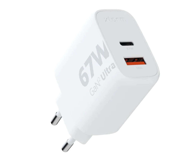XTORM Ładowarka sieciowa GaN2 Ultra 67W biała XXEC067 - 1208868 - zdjęcie